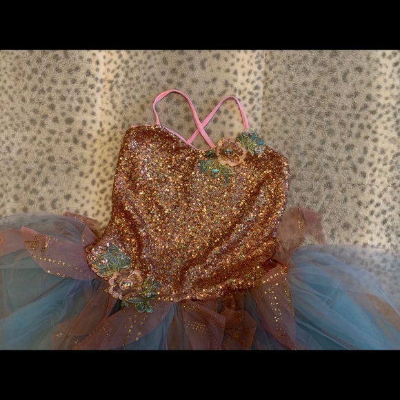 Big beautiful & full tulle tutu dance costume. - Picture 2 of 11